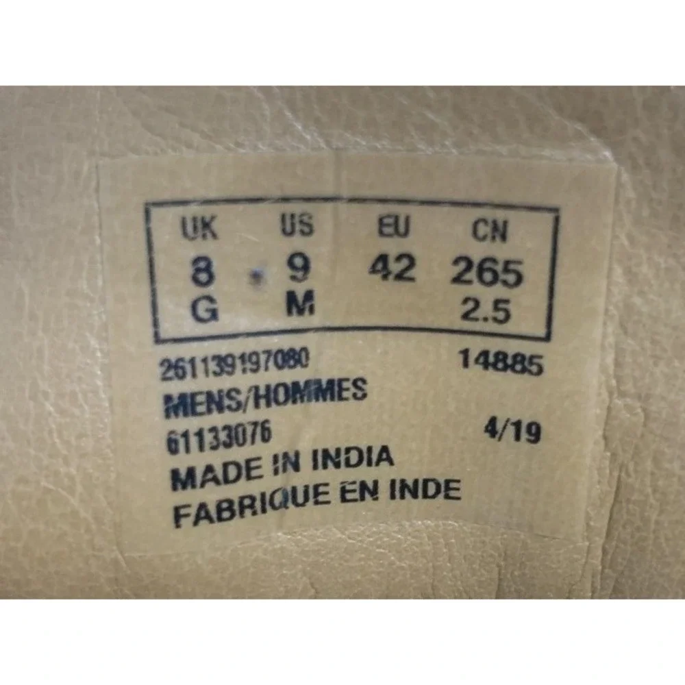 Clarks Mens Ortholite Slip On Comfort Casual Loafers Shoes Brown‎ Size 9